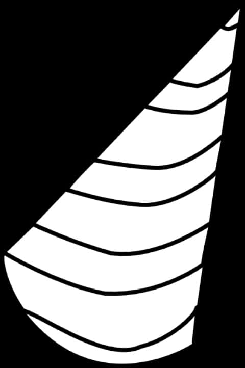 Striped Party Hat Graphic