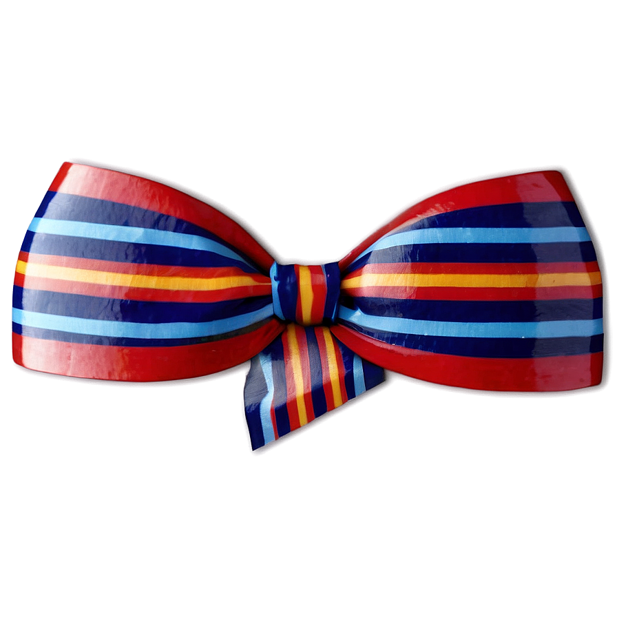 Striped Ribbon Png 06242024