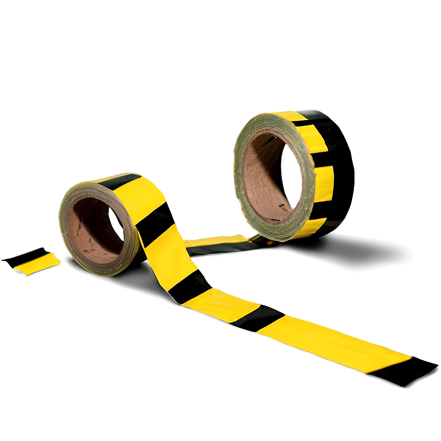 Striped Safety Tape Png 77