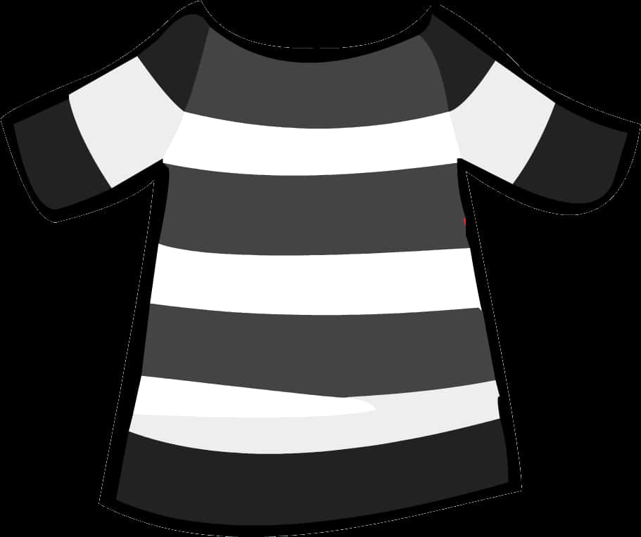 Striped Shirt Graphic