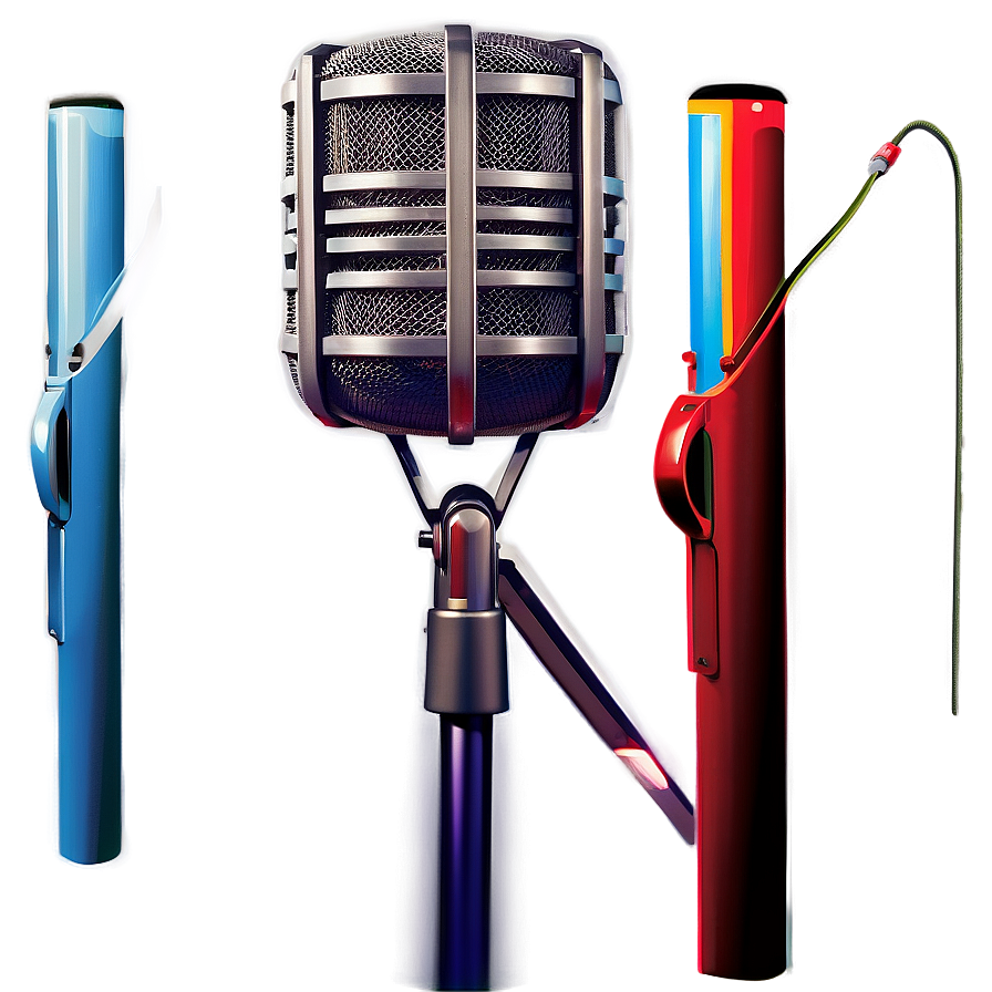 Studio Radio Microphone Png 06272024