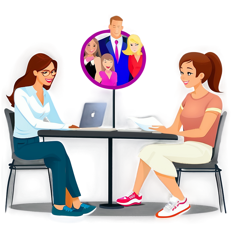 Study Group Cartoon Png 1