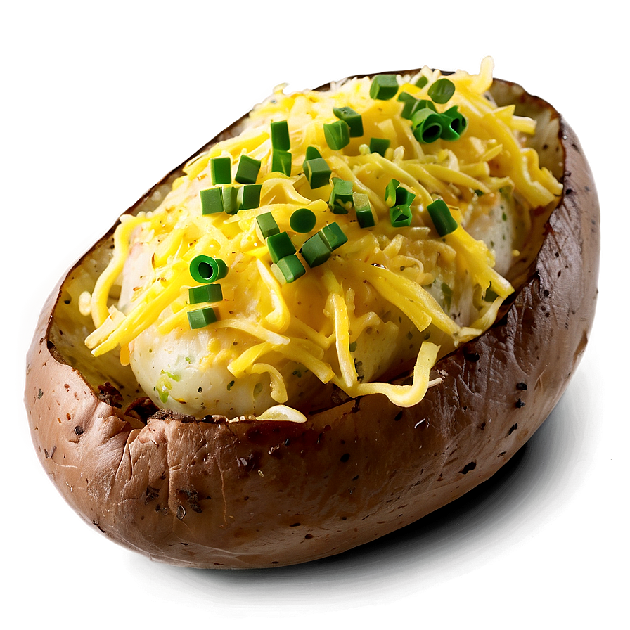 Stuffed Baked Potato Png 3