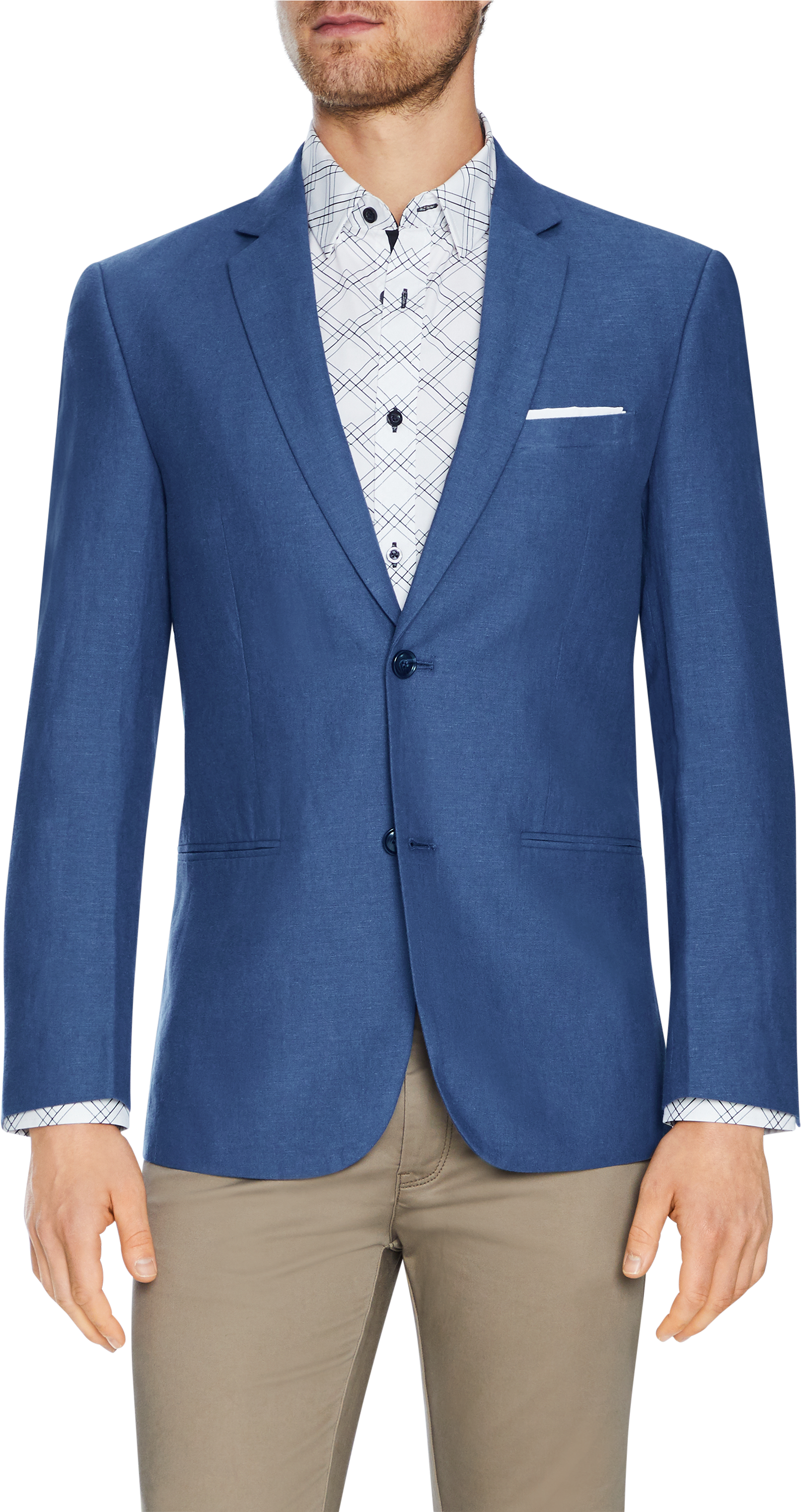 Stylish Blue Blazer Mens Fashion