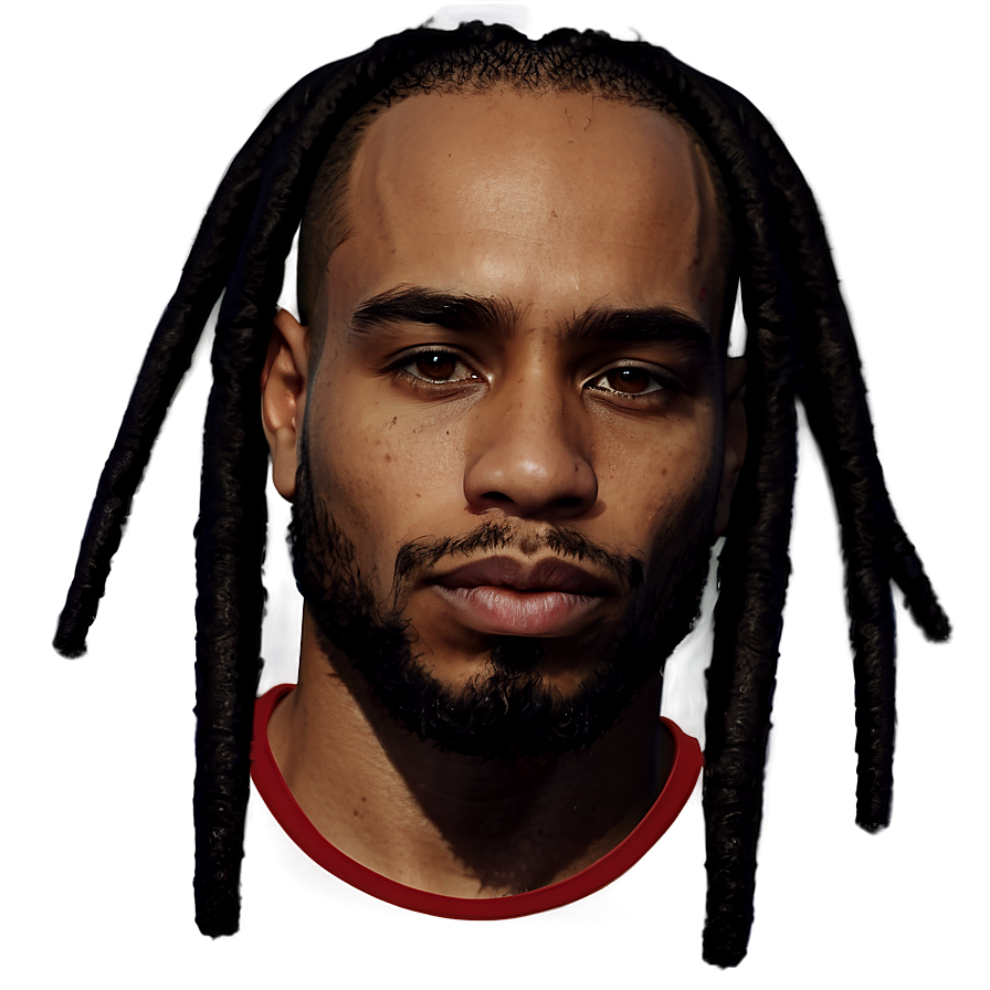 Stylish Dreads Look Png 73