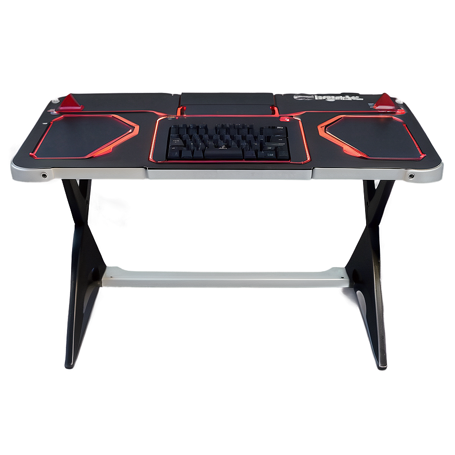 Stylish Gaming Desk Png Xcv