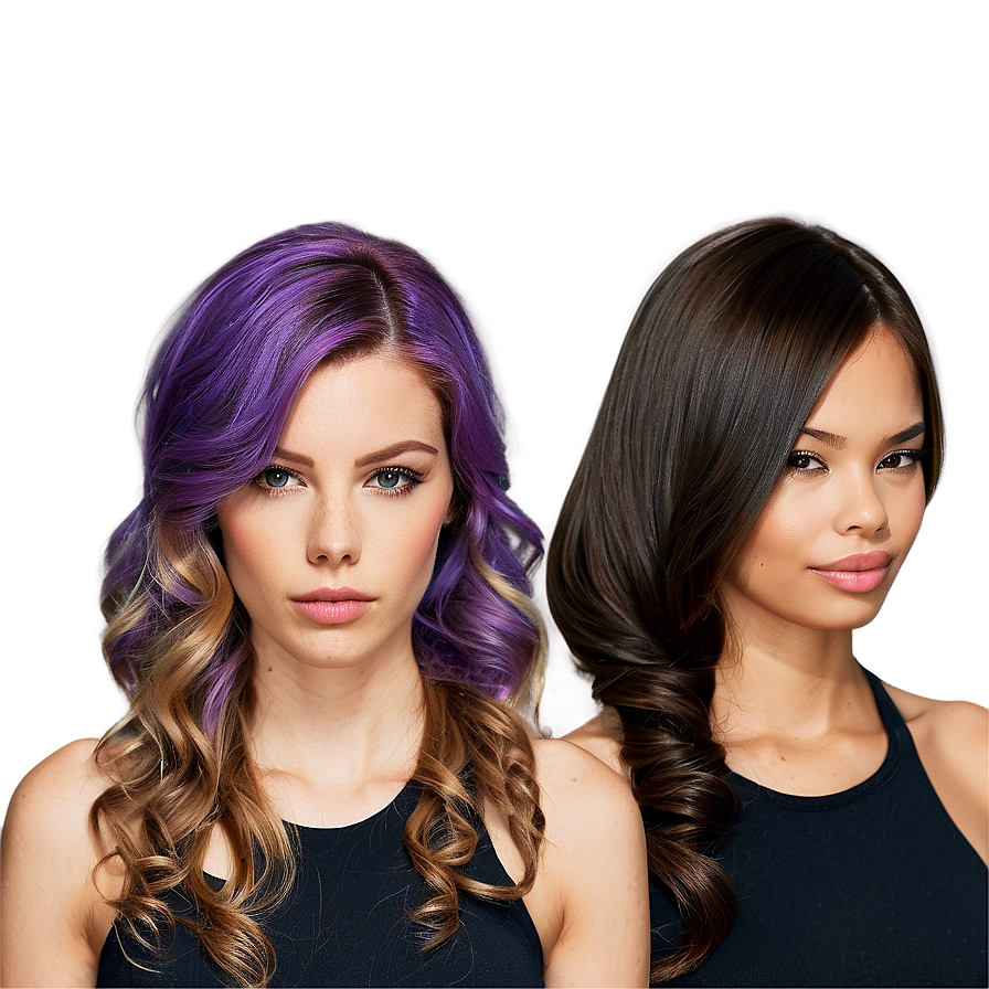 Stylish Hair Clipart Png 06282024