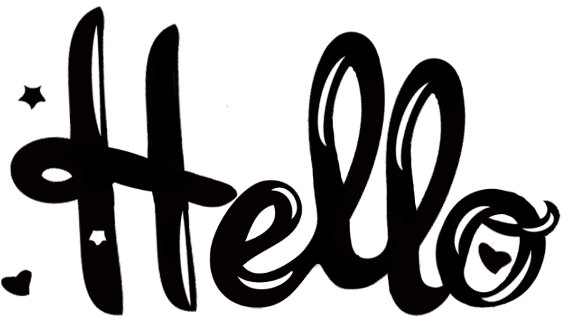 Stylish Hello Calligraphy