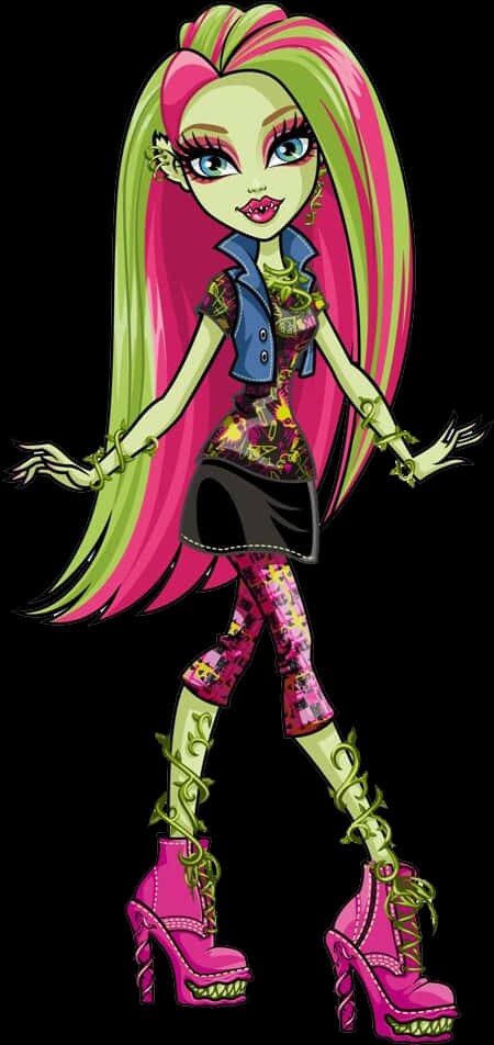 Stylish Monster High Character