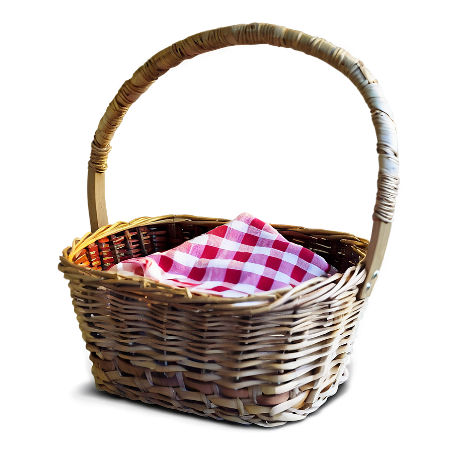 Stylish Picnic Basket Png 06122024