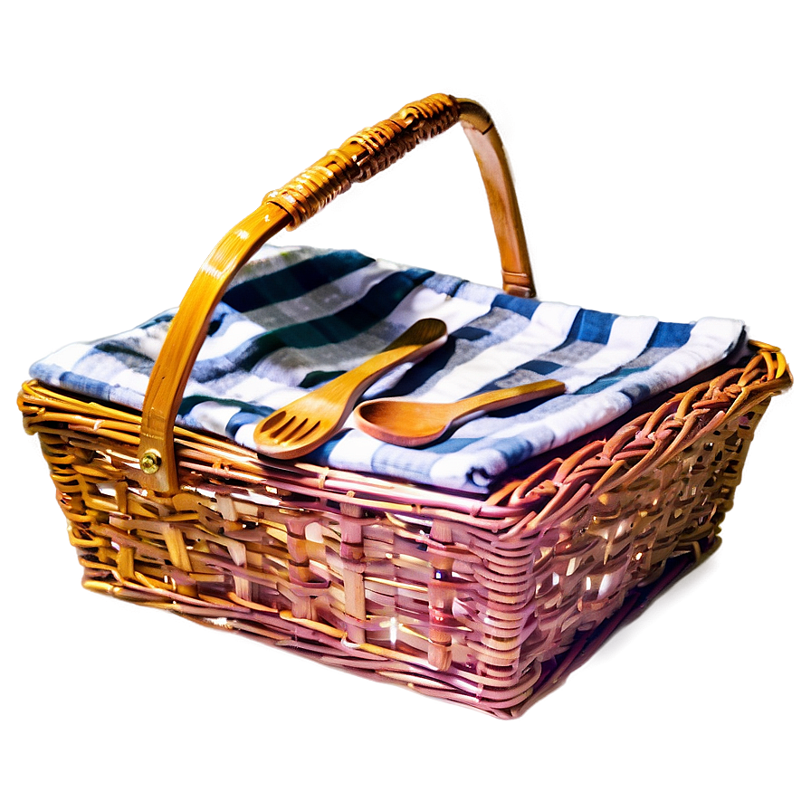 Stylish Picnic Basket Png Jlc