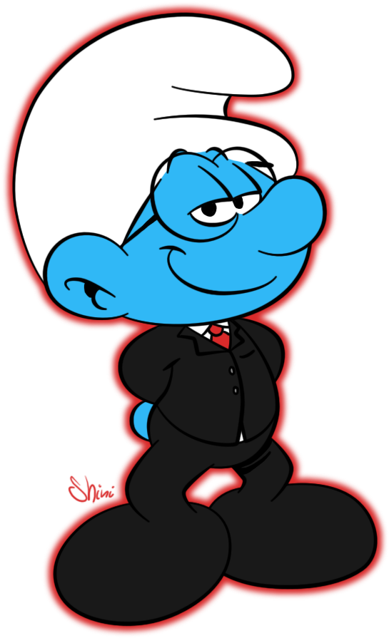 Stylish Smurfin Suit