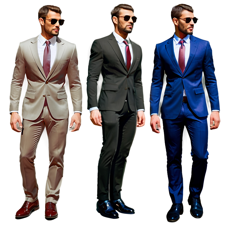 Stylish Suit Man Png Mdm5