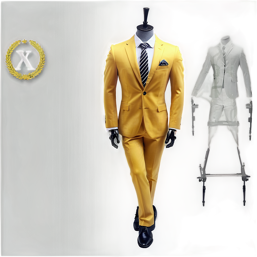 Stylish Suit Man Png Wct