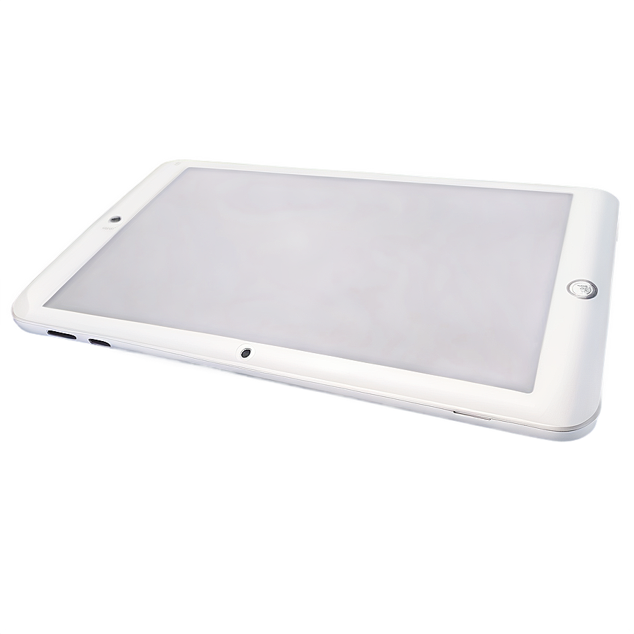 Stylish White Tablet Png Dln15