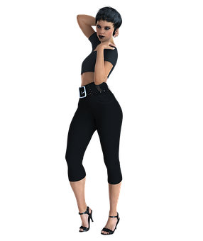 Stylish3 D Model Pose