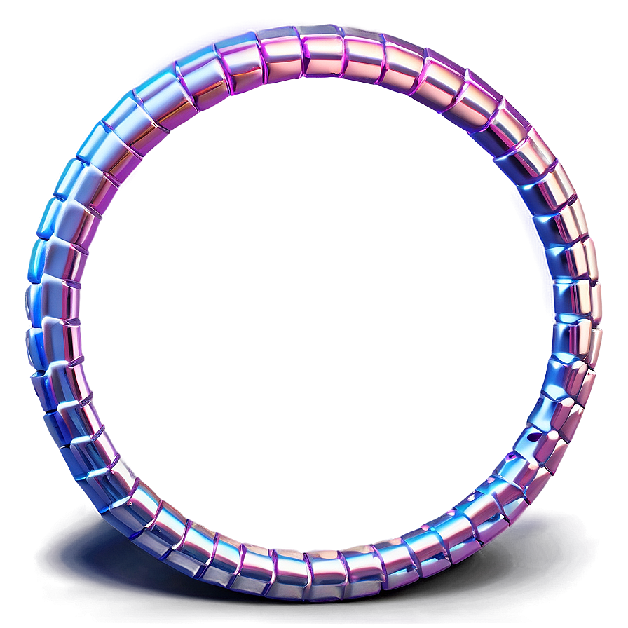 Stylized 3d Circle Art Png Yxv84