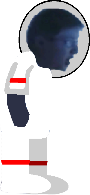 Stylized Astronaut Profile