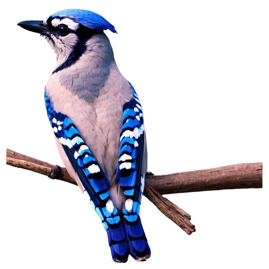 Stylized Blue Jay Graphic Png 30