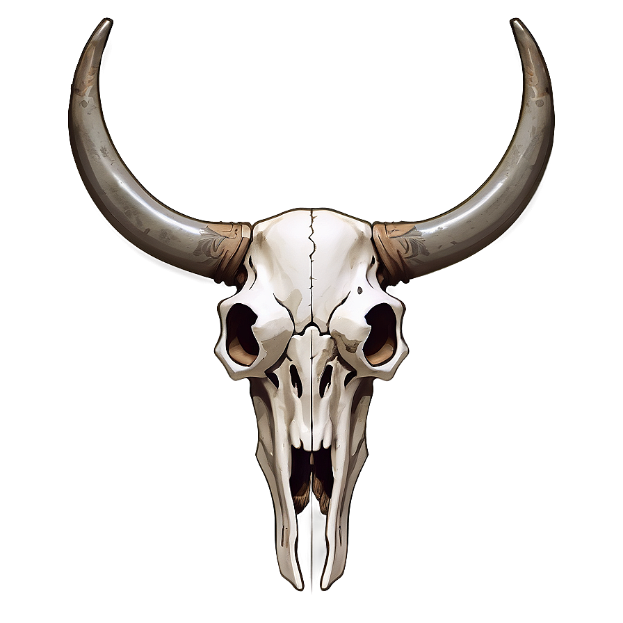 Stylized Bull Skull Png 92