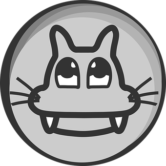 Stylized Cat Icon