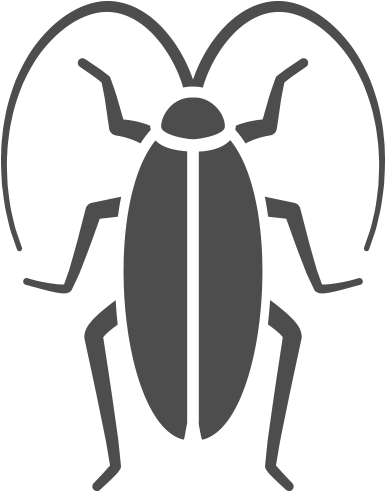 Stylized Cockroach Icon