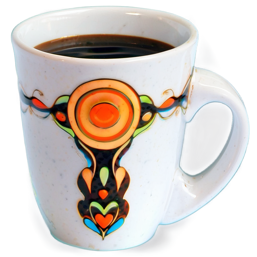 Stylized Coffee Cup Png 05042024