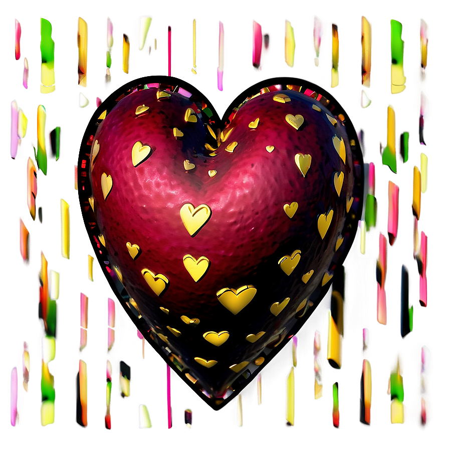 Stylized Corazon Pattern Png 05232024