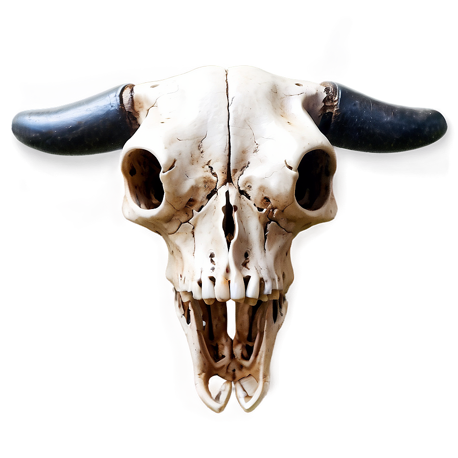 Stylized Cow Skull Png 24