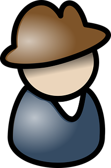 Stylized Detective Icon