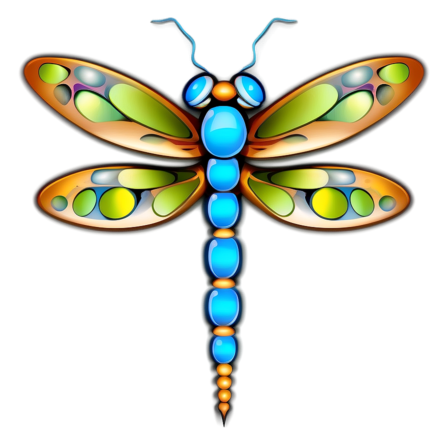 Stylized Dragonfly Png Rpw