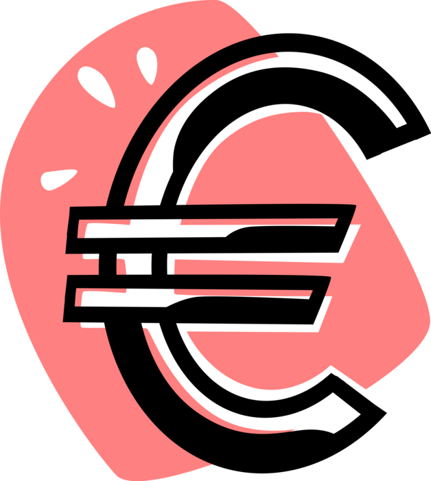 Stylized Euro Sign Graphic