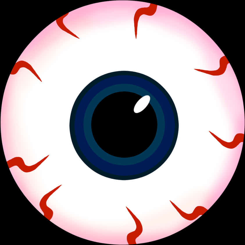 Stylized Eyeball Illustration