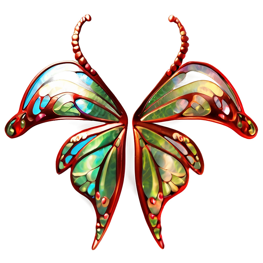 Stylized Fairy Wings Png Rnv