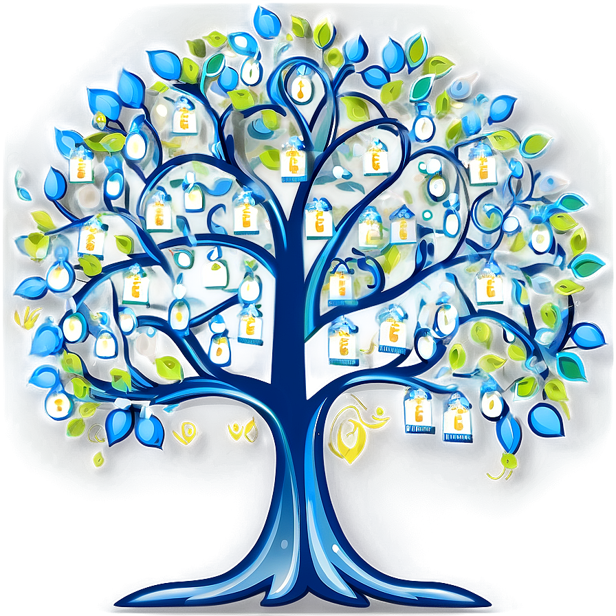 Stylized Family Reunion Tree Png 46