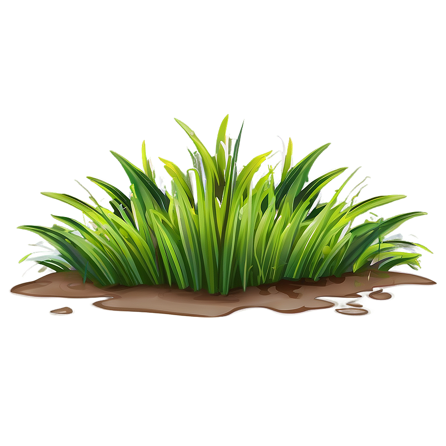 Stylized Grass Clipart Png 06272024