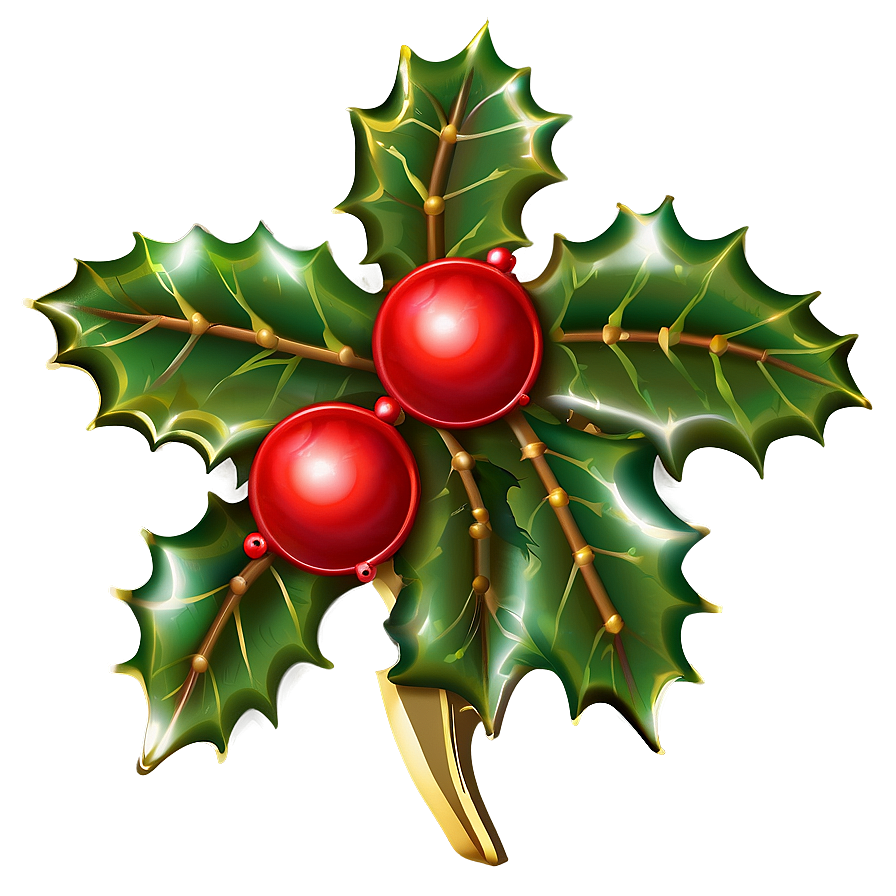 Stylized Holly Png Yeq68