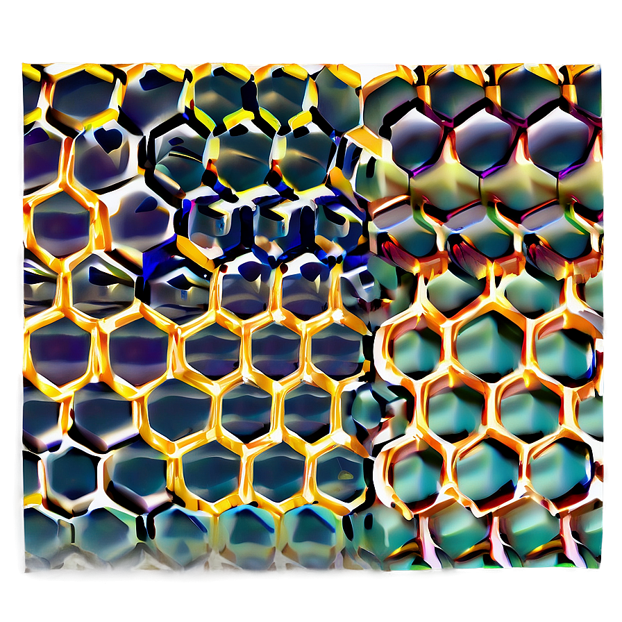 Stylized Honeycomb Pattern Png 05232024