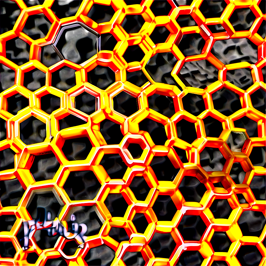 Stylized Honeycomb Pattern Png 47