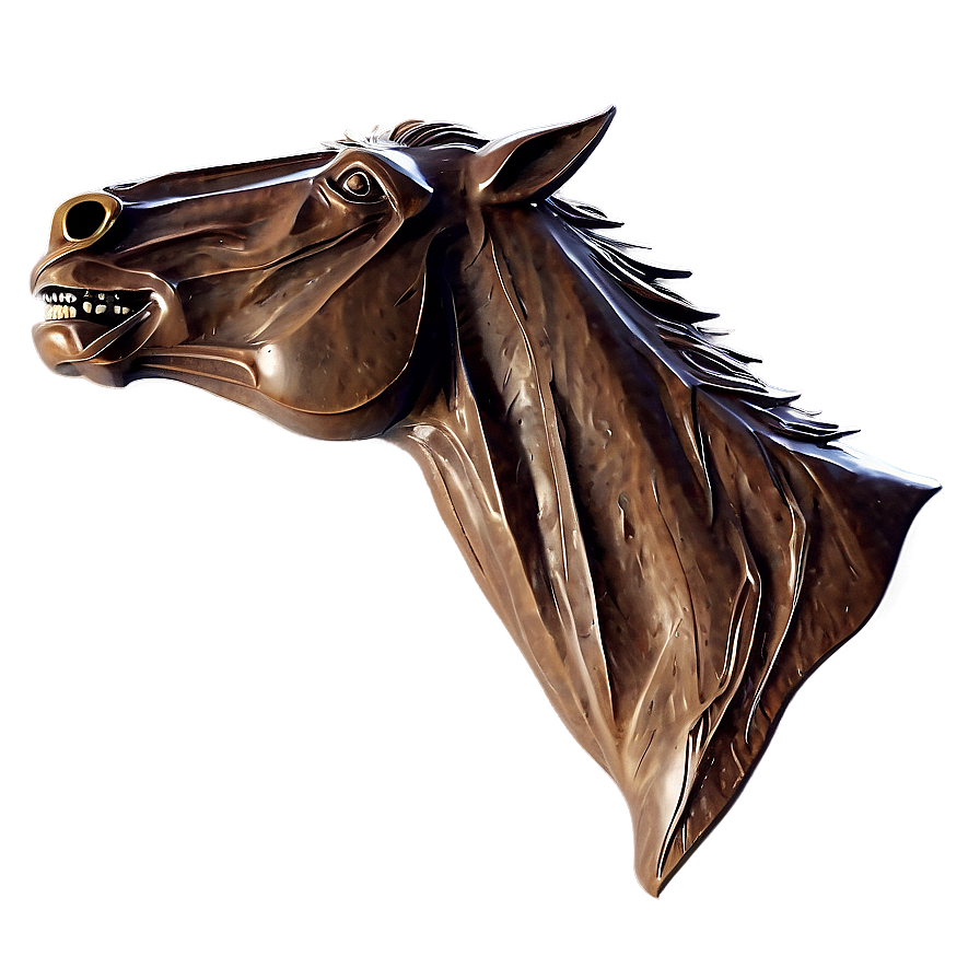 Stylized Horse Head Design Png Wap