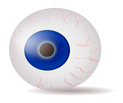 Stylized Human Eye Illustration