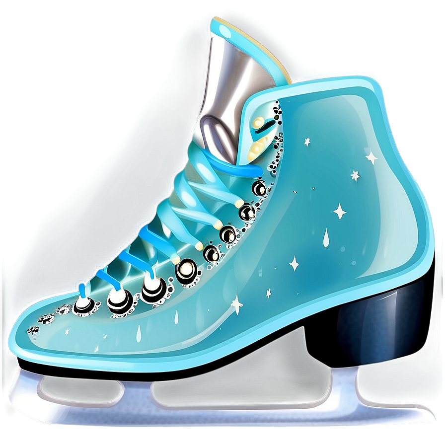 Stylized Ice Skate Png 31