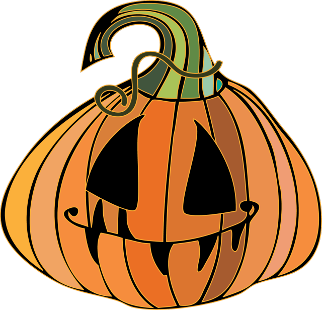 Stylized Jack O Lantern Vector