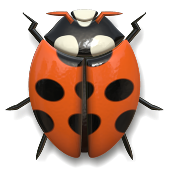 Stylized Ladybug Illustration