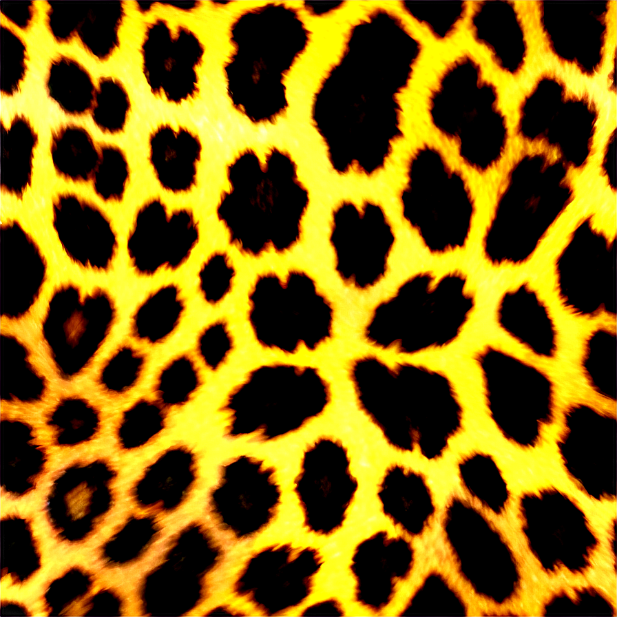 Stylized Leopard Texture Png 06252024