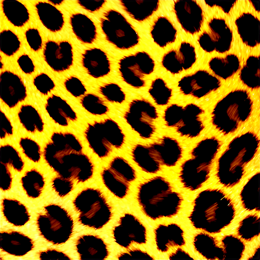 Stylized Leopard Texture Png Ohi41