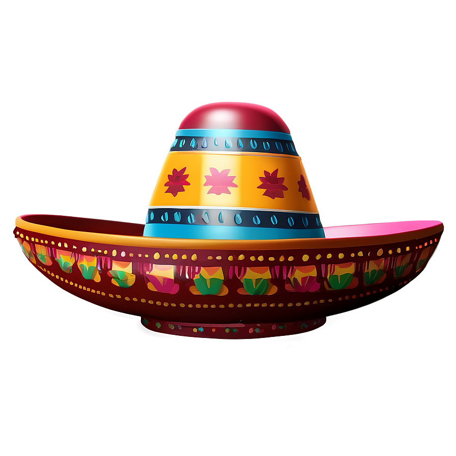 Stylized Mexican Hat Png Wcp