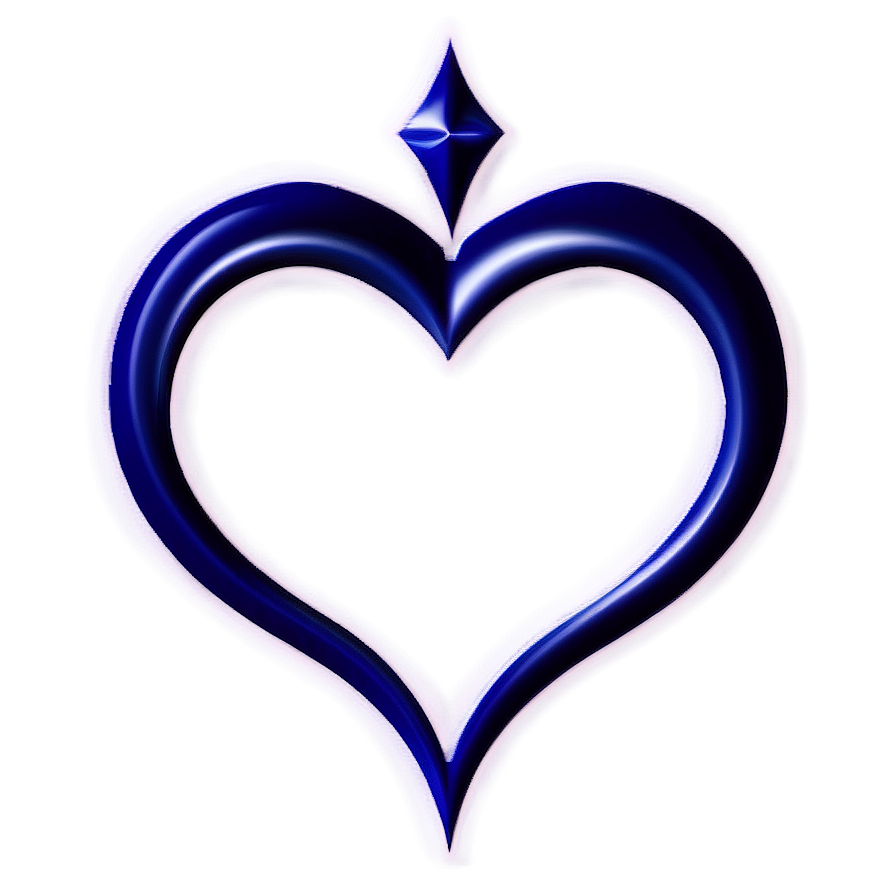 Stylized Open Heart Tattoo Design Png 98