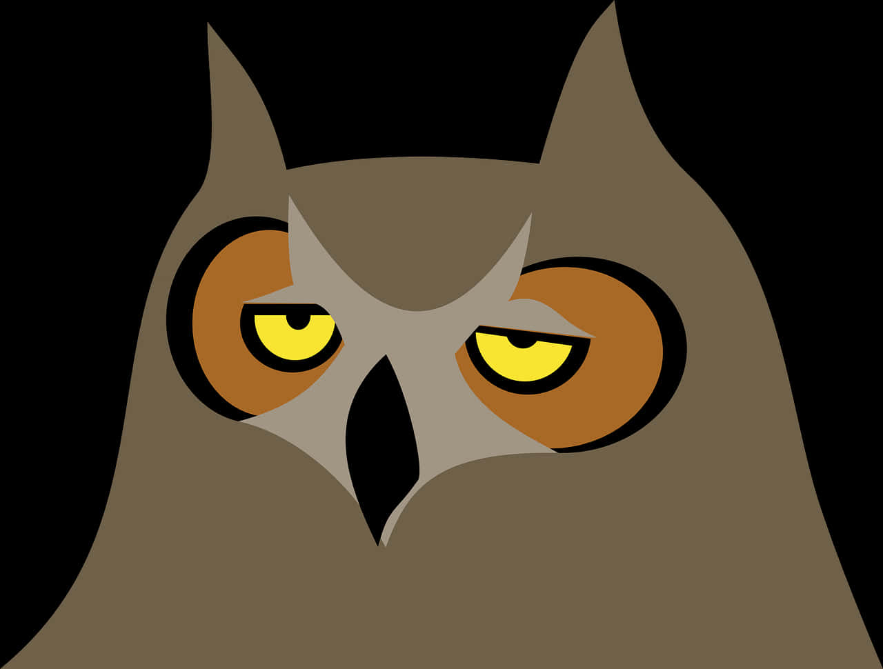 Stylized Owl Illustration
