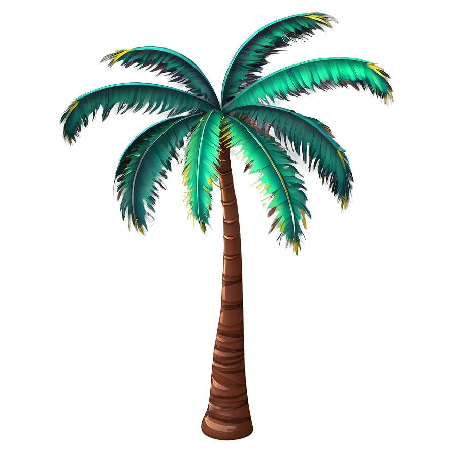 Stylized Palm Tree Png 80